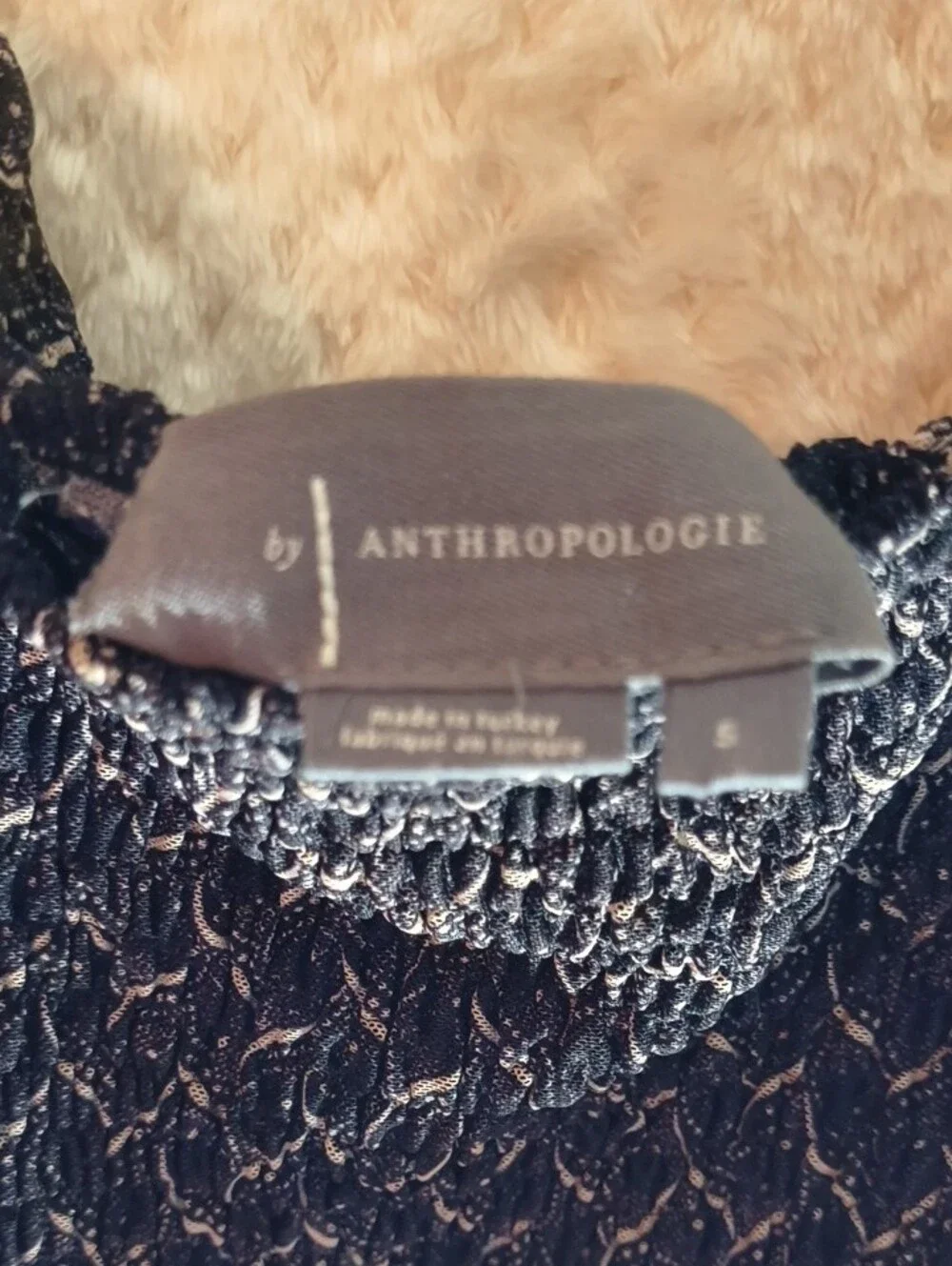 Anthropologie stylish black